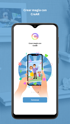 Android application CreAR screenshort