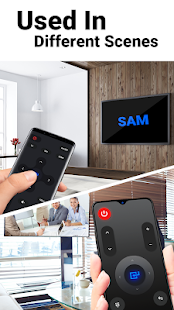 Samsung smart TV remote App Screenshot