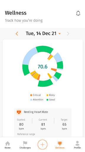 Wellness CLH Screen 3