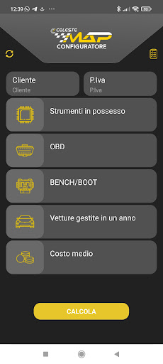 CelesteMapConfiguratore Screen 2