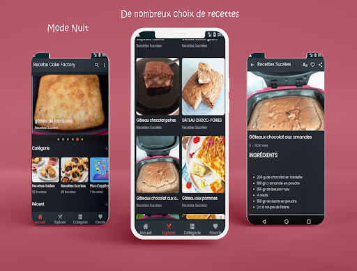 Recettes Cake Factory Screen 2