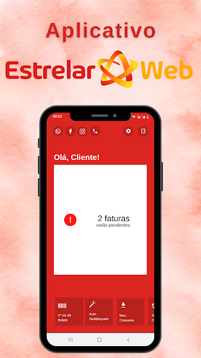 Android application Estrelar Web screenshort