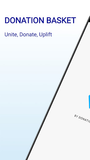 Android application Donation Basket screenshort