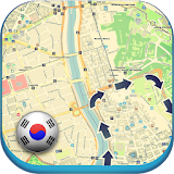 Korea offline Map Weather News icon