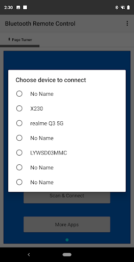 Bluetooth Page Turner Screen 2