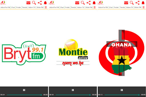 Adom FM, Ghana Radio TV & Chat Screen 3
