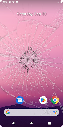 Android application Cracked Screen Prank screenshort