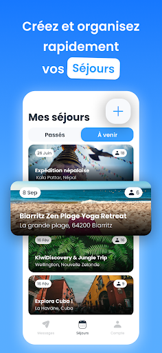 Android application Speciall - Séjours sur Mesure screenshort