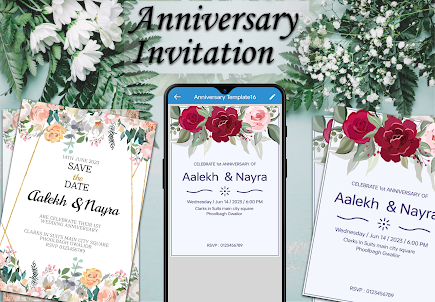 Invitation Card Maker -Parties