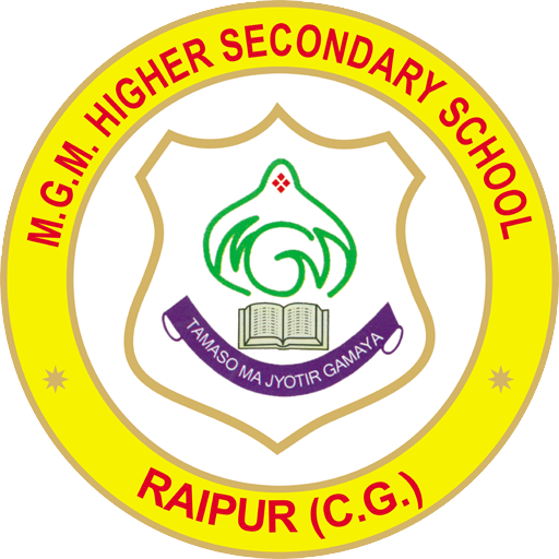 MGM Hr Sec School Raipur logo