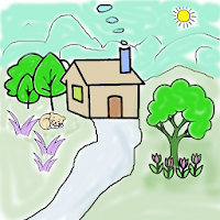 happy doodle - painting game