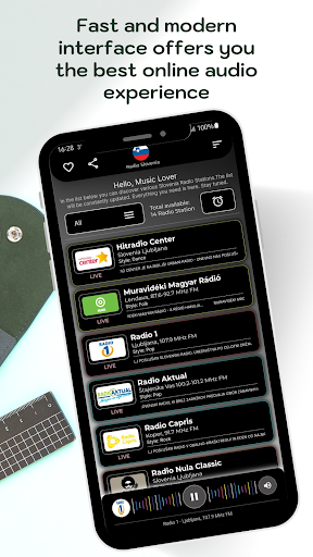 Radio Slovenia Online FM Radio Screen 2