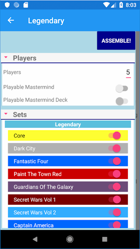 Android application Wheel Of Fate: A Legendary Ran screenshort