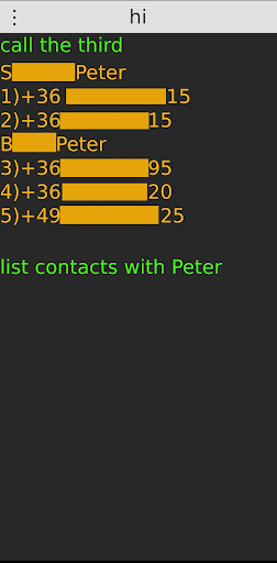 hi - Human Interface Screen 2