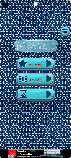 Android application Maze - Logic Game screenshort