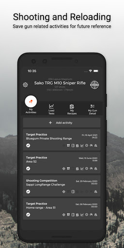 Android application GUNR - Shooting and Reloading screenshort
