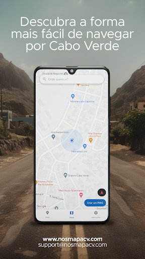 Android application Nos Mapa screenshort