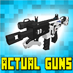 Cover Image of Télécharger Actual Guns Mod for Minecraft PE 7.1 APK