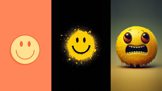 Cute Emoji Wallpaper 4K