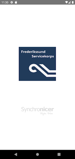 Android application Frederikssund Servicekorps screenshort