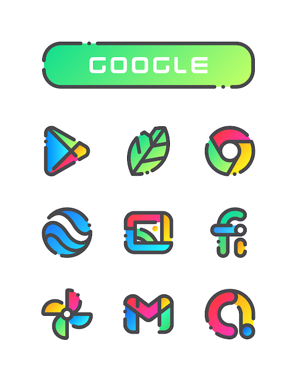 GRADION Icon Pack - 3.2 - (Android)
