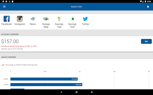 Screenshot of Baldwin EMC