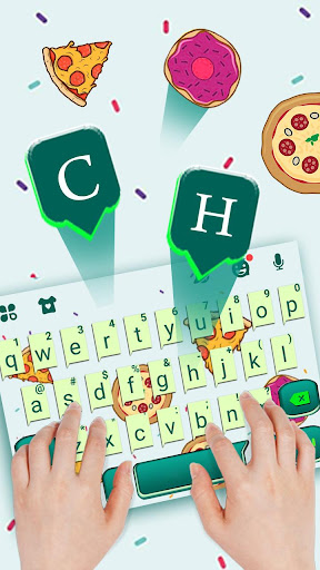 Pizza Keyboard Chat Keyboard T Screen 2