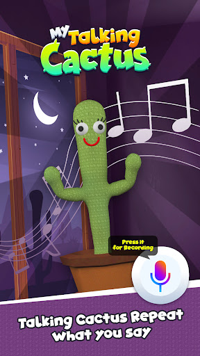 Android application My Talking Cactus Toy screenshort