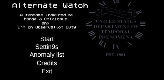 Alternate Watch: Game