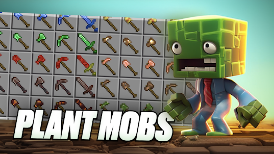 Plants vs Zombie Mod Minecraft