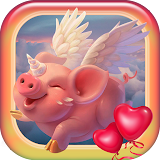 Lovely Flying Pig Escape icon