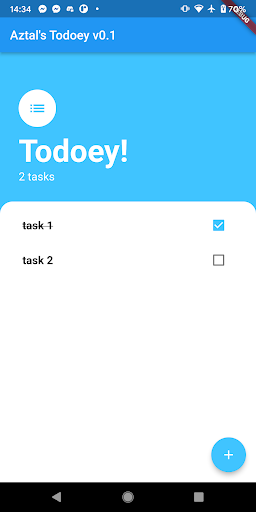 ToDo app by Squigy Screen 2