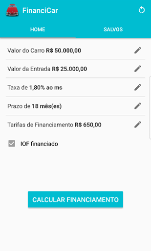 FinanciCar - Financiamento de  Screenshot 1 - AppWisp.com