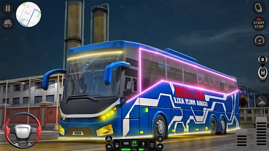 City Bus Simulation Driving 3D