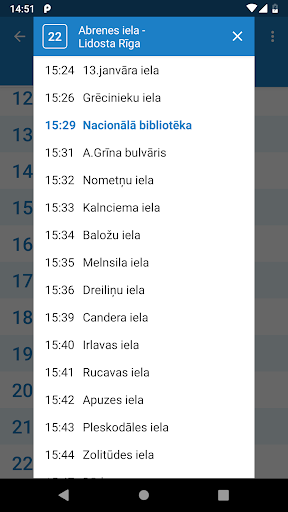 Riga Transport - timetables apktram screenshots 5
