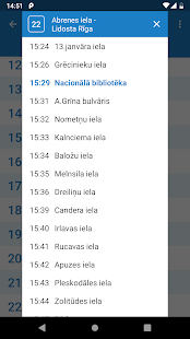Riga Transport - timetables Screenshot