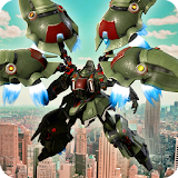 Robot Wings Warrior 3D icon