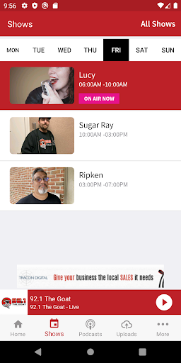 92.1 The GOAT Screen 2