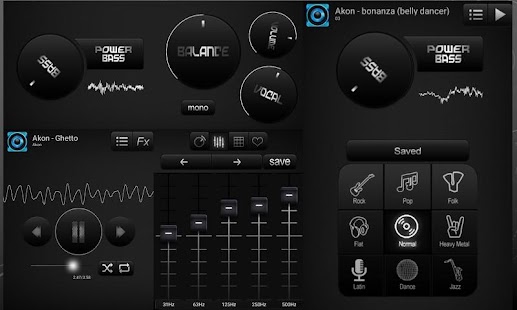 Bass Booster and Equalizer Pro Screenshot