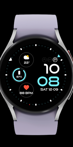 Nighty Digital 19 - watch face screenshot 4