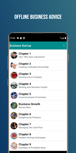 Android application Business Startup- Entrepreneur screenshort