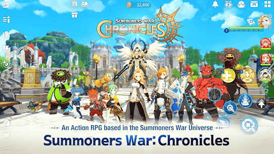 Summoners War: Chronicles MOD (Unlimited crystals) 1