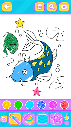 Fish Coloring for Kids Games Screen 3