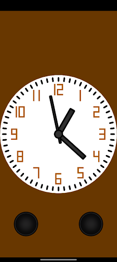Android application Analog clock vfm screenshort