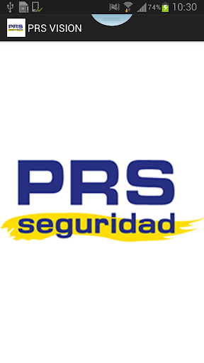 Android application PRS VISION screenshort