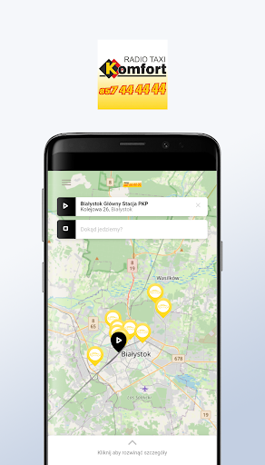 Komfort Taxi Białystok Screen 3