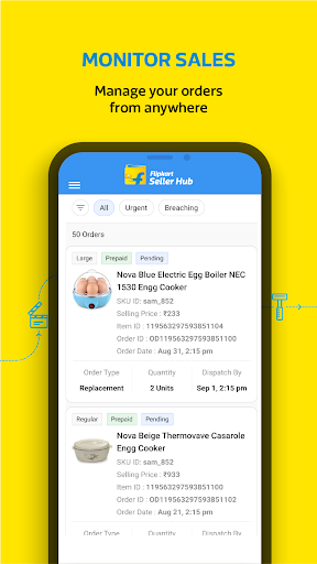 Flipkart vendor sale hub