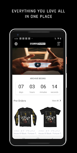 FTTN App Screen 2