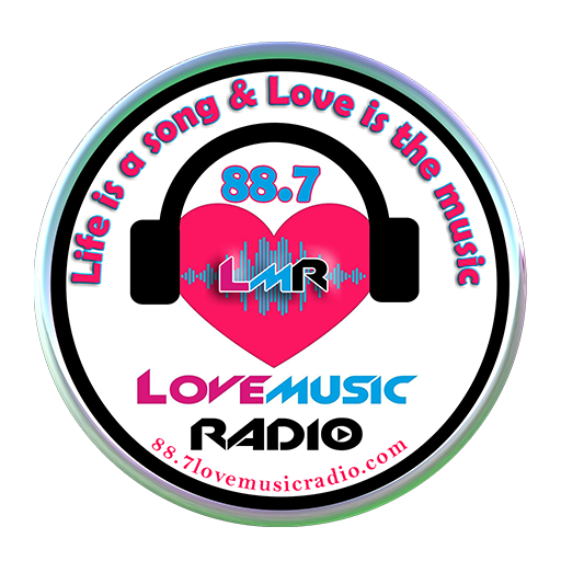 88.7 LOVE MUSIC RADIO logo