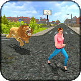 Angry Lion Dangerous Attack Simulator icon